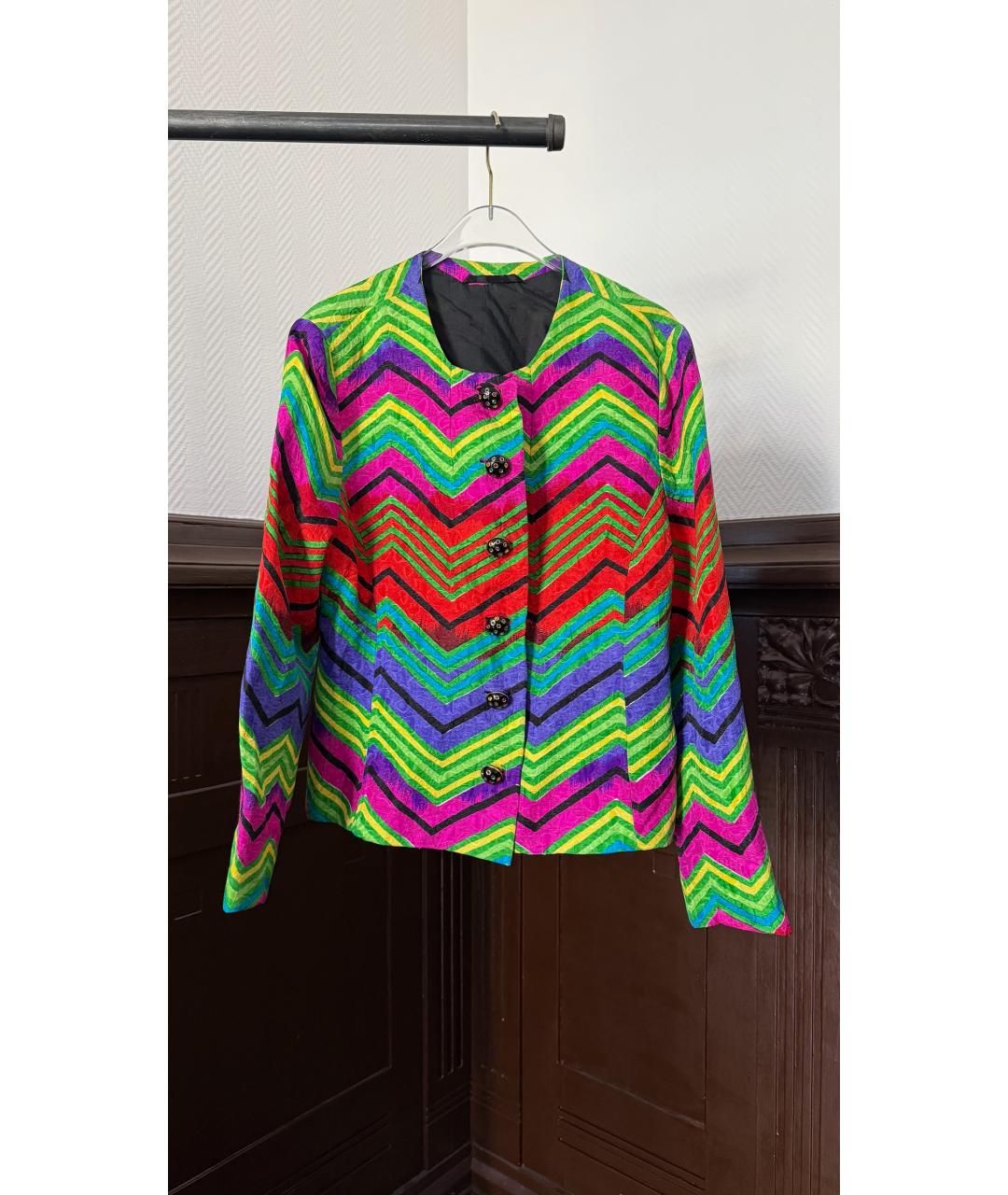 VERSACE Мульти жакет/пиджак, фото 6