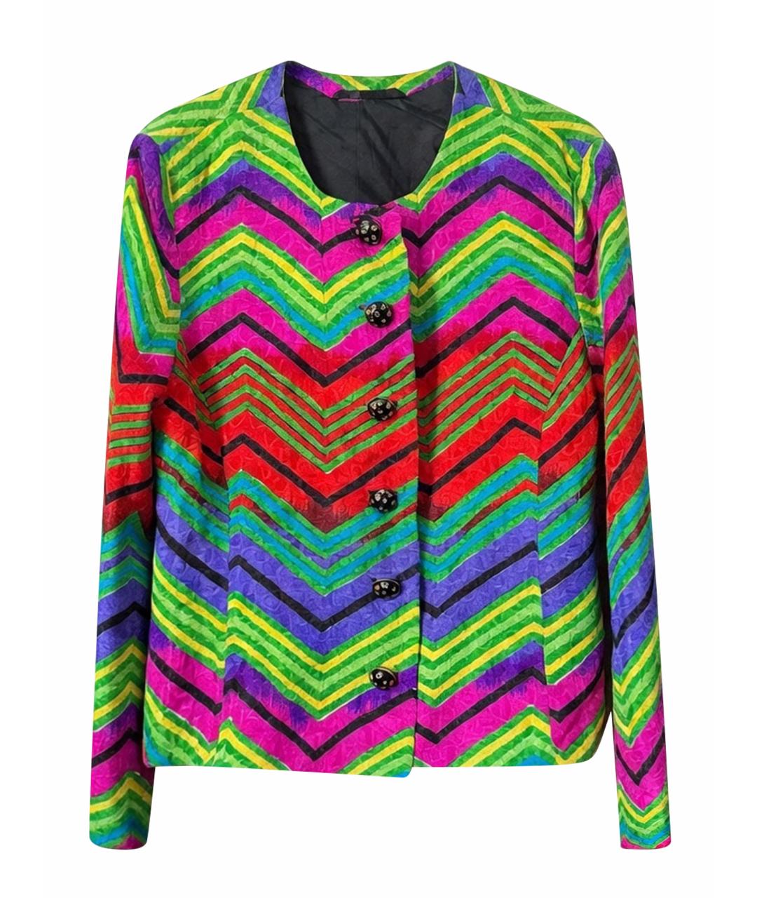 VERSACE Мульти жакет/пиджак, фото 1