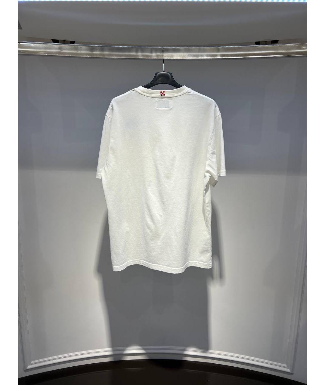 MC2 SAINT BARTH Белая хлопковая футболка, фото 3