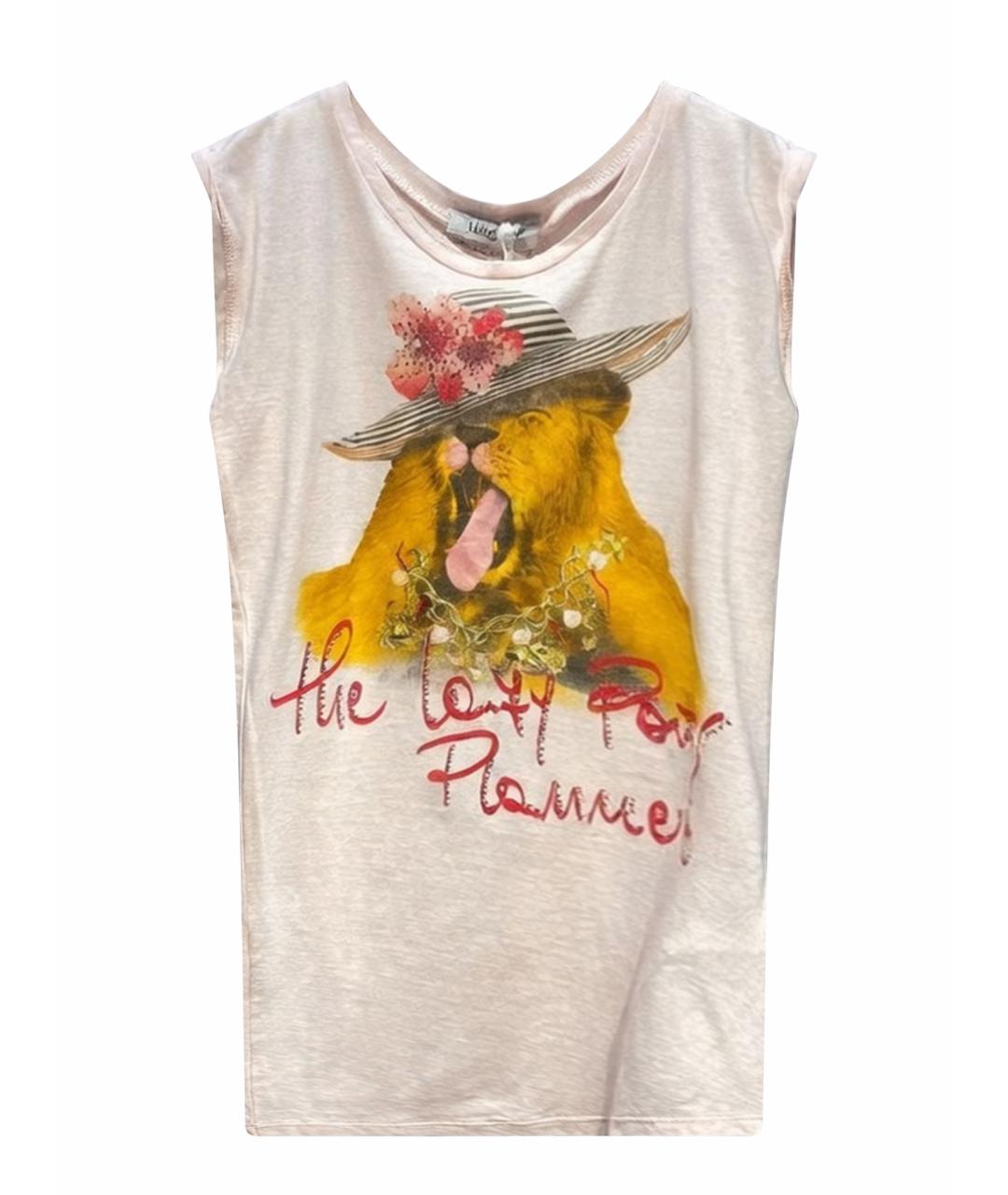 LIU JO Мульти хлопковый детская футболка / топ, фото 1