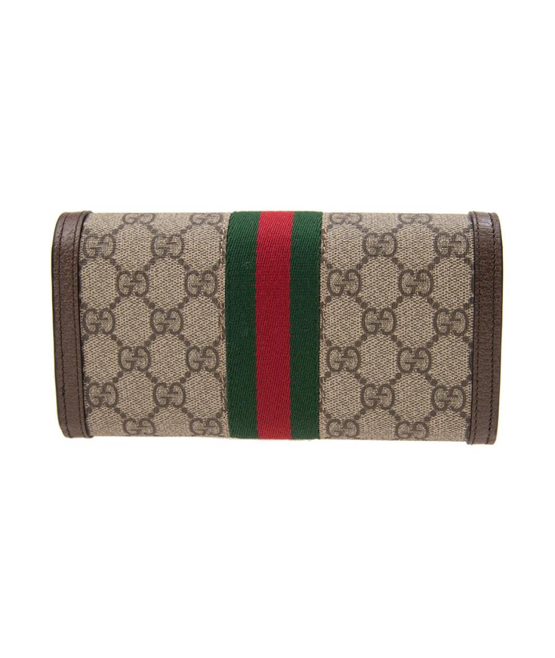 GUCCI Коричневый кошелек, фото 3
