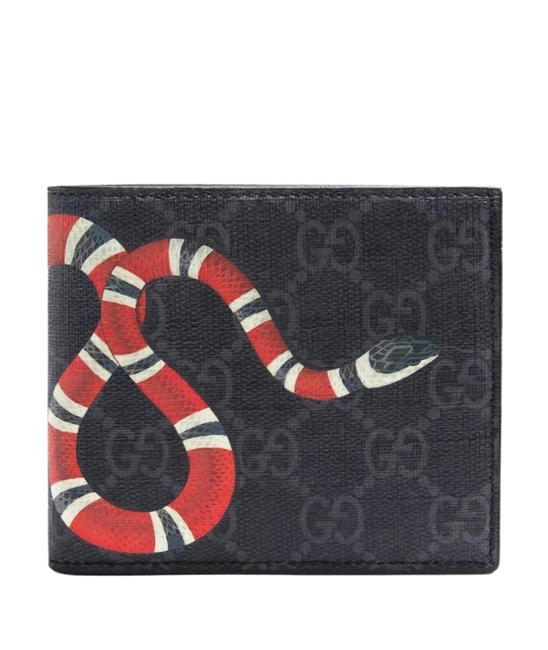 GUCCI Черный кошелек, фото 1