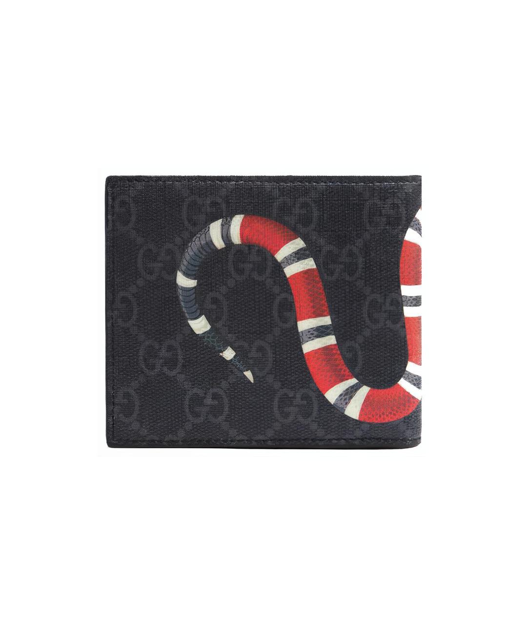 GUCCI Черный кошелек, фото 3