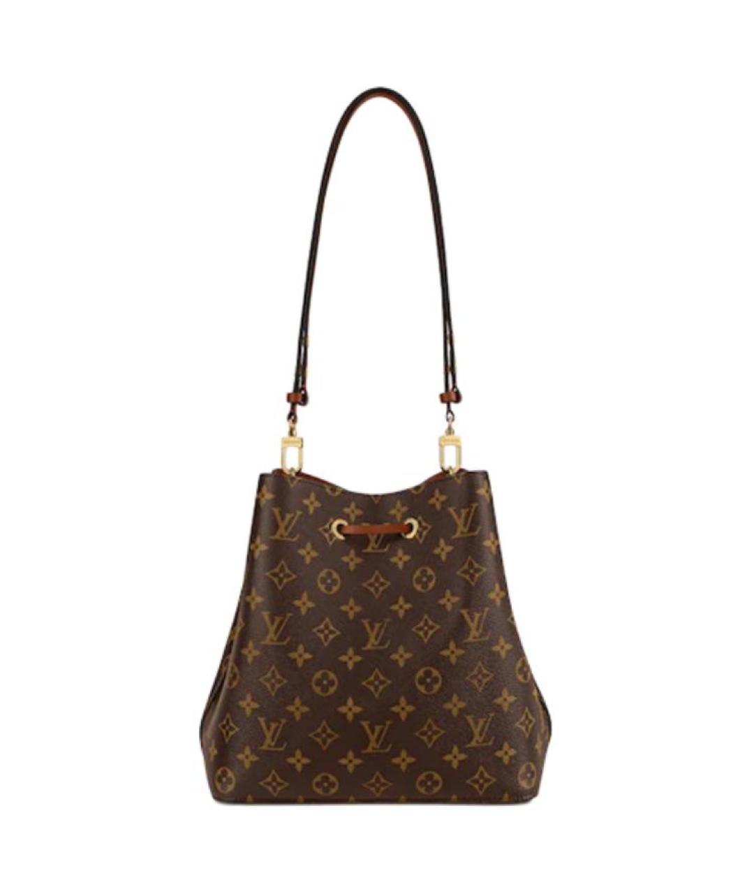 LOUIS VUITTON Коричневая сумка через плечо, фото 2
