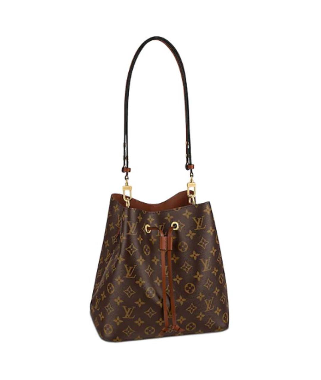 LOUIS VUITTON Коричневая сумка через плечо, фото 1