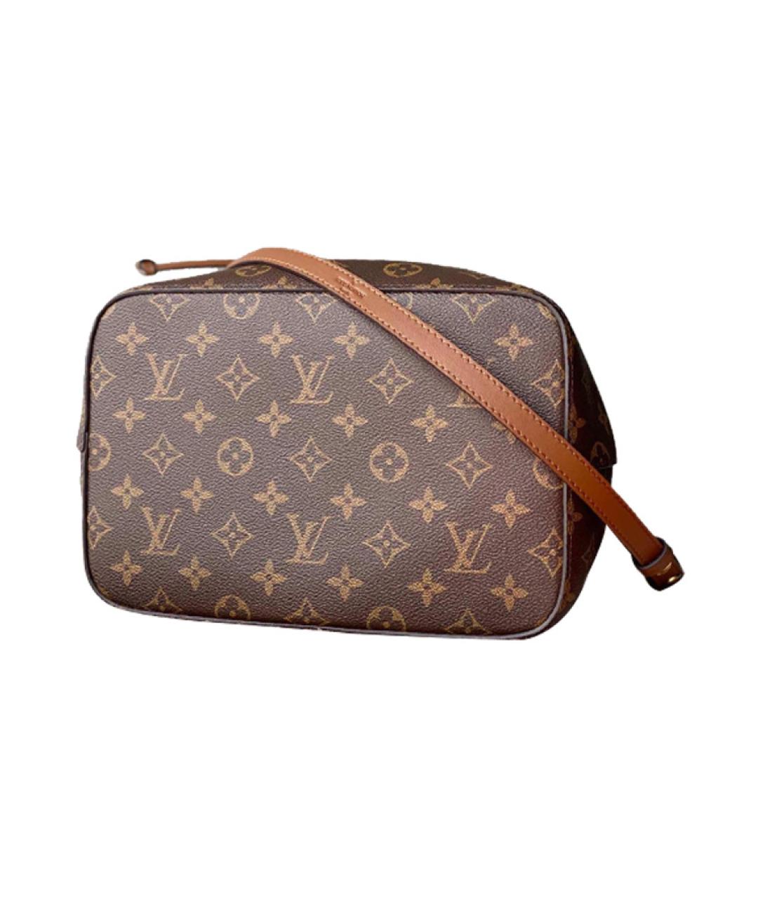 LOUIS VUITTON Коричневая сумка через плечо, фото 4