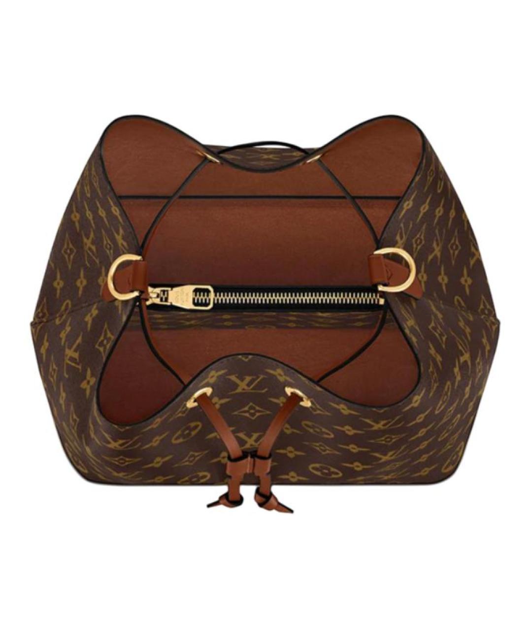 LOUIS VUITTON Коричневая сумка через плечо, фото 5