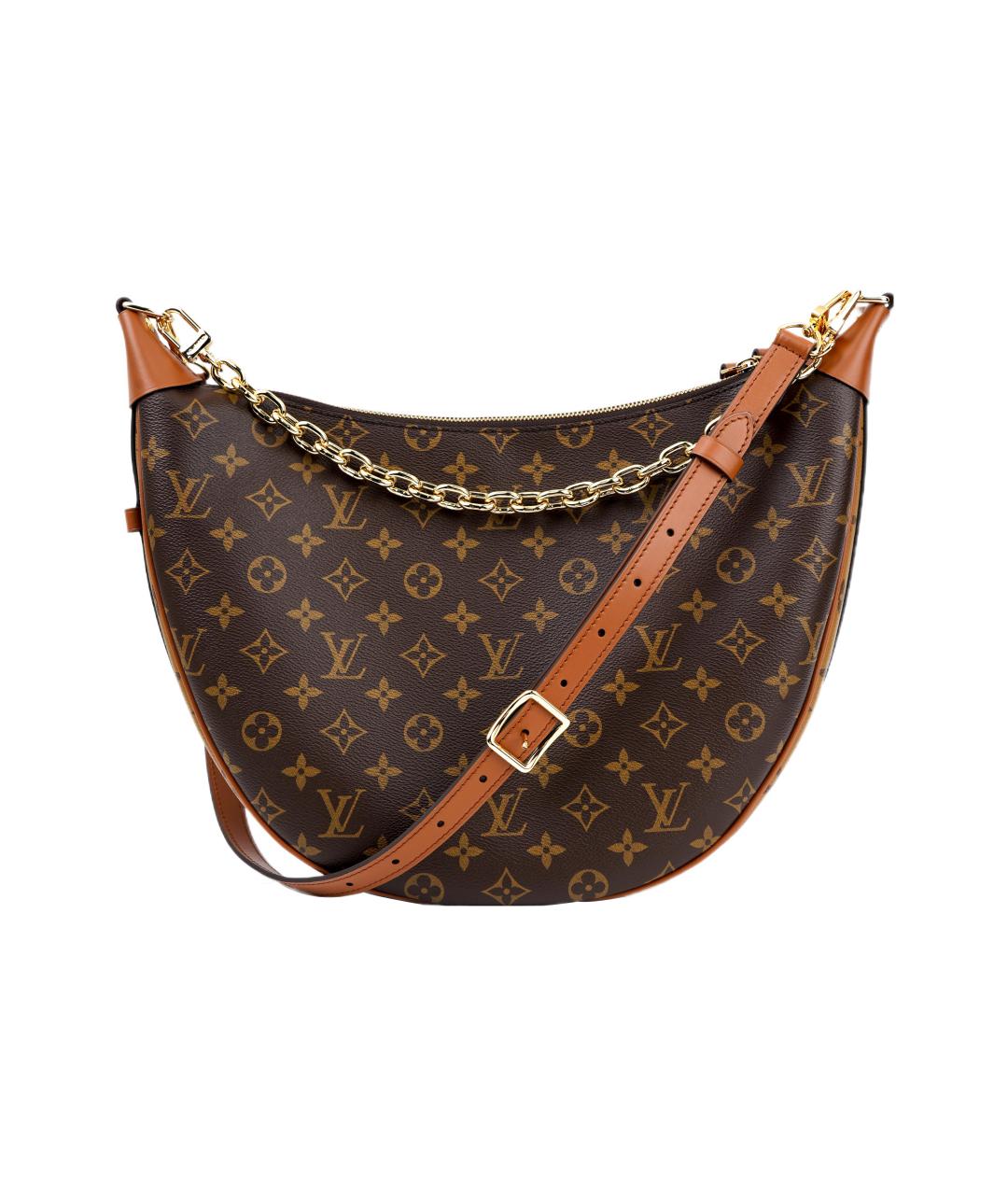 LOUIS VUITTON Коричневая сумка через плечо, фото 1