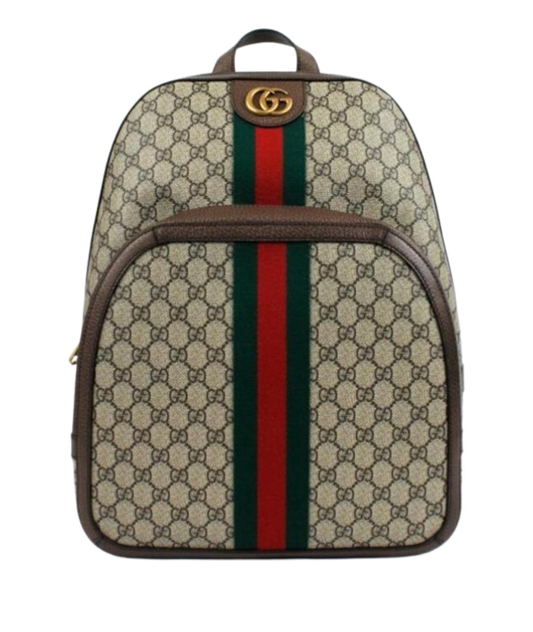 GUCCI Бежевый рюкзак, фото 1