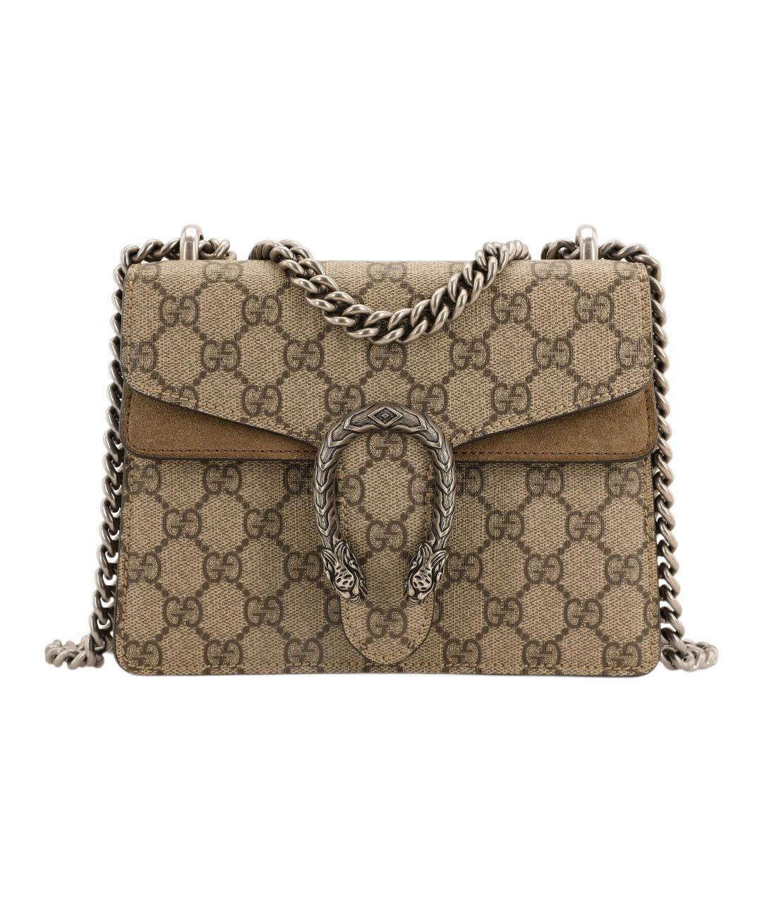 GUCCI Коричневая сумка через плечо, фото 1