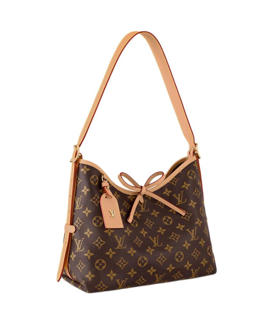 LOUIS VUITTON Коричневая сумка через плечо, фото 5