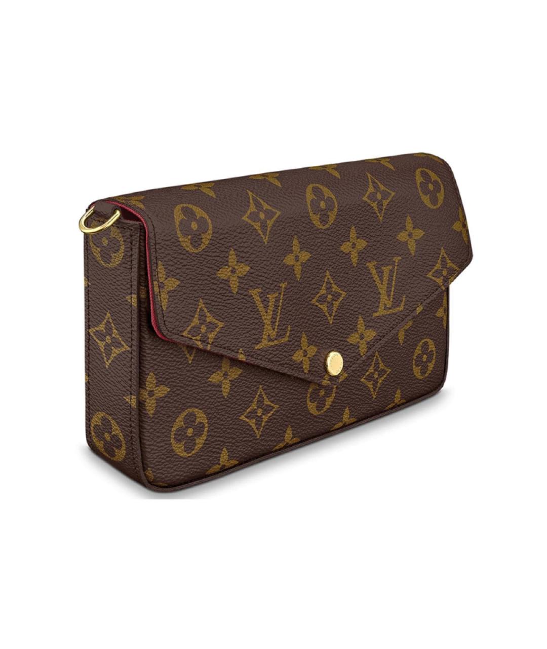 LOUIS VUITTON Коричневая сумка через плечо, фото 2