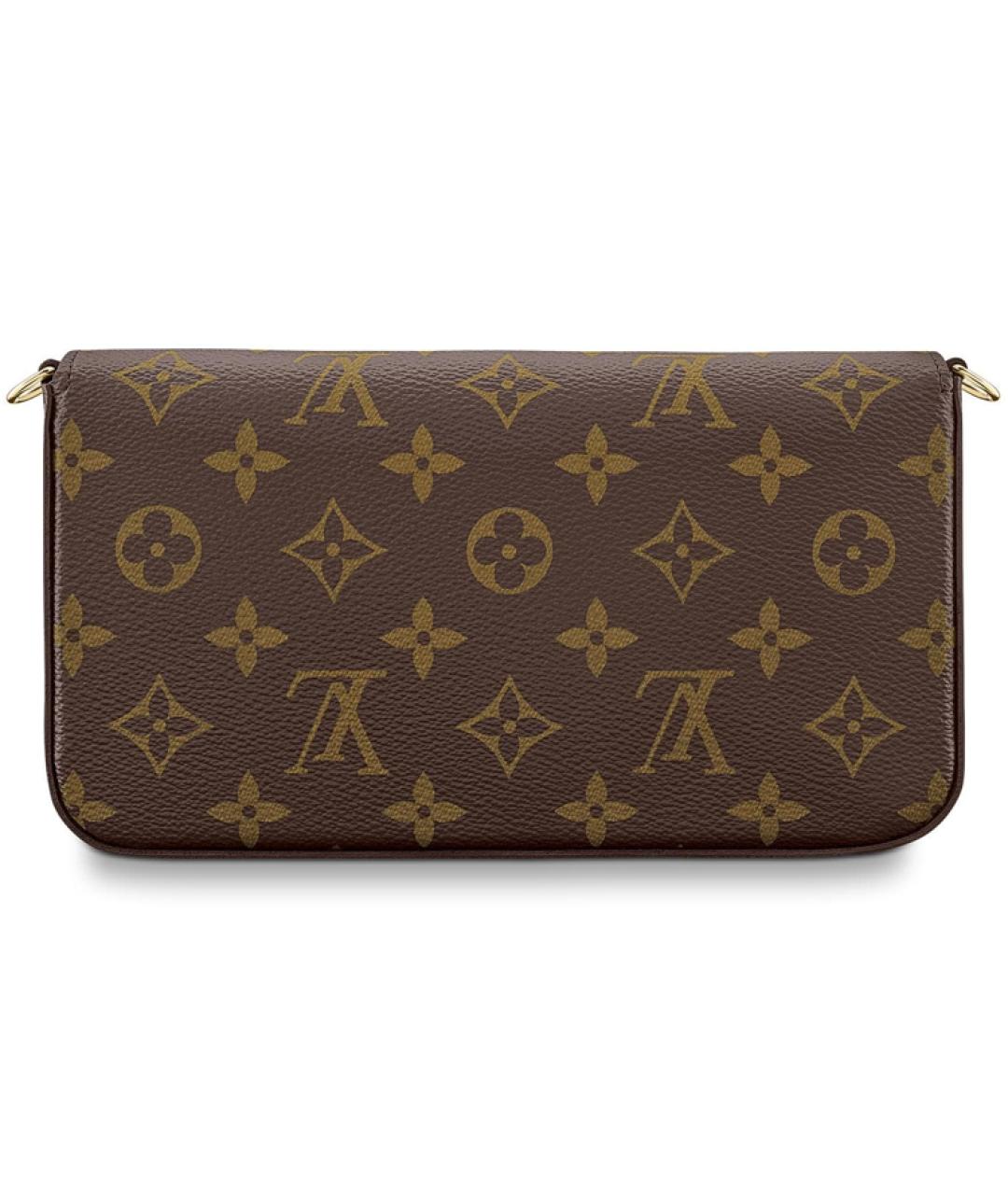 LOUIS VUITTON Коричневая сумка через плечо, фото 3