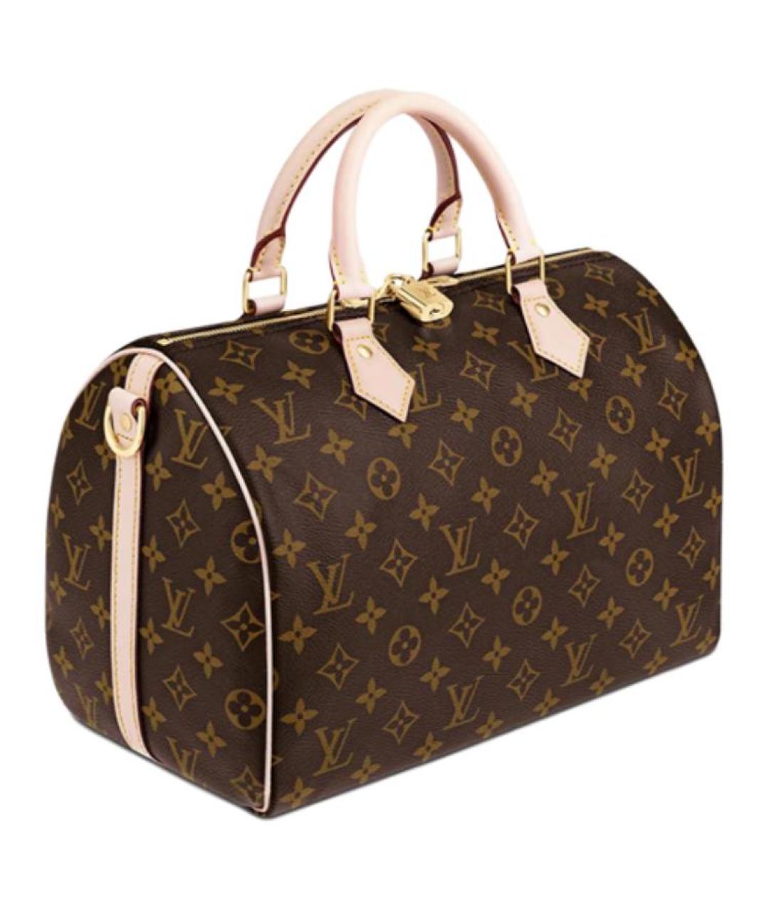 LOUIS VUITTON Коричневая сумка через плечо, фото 3