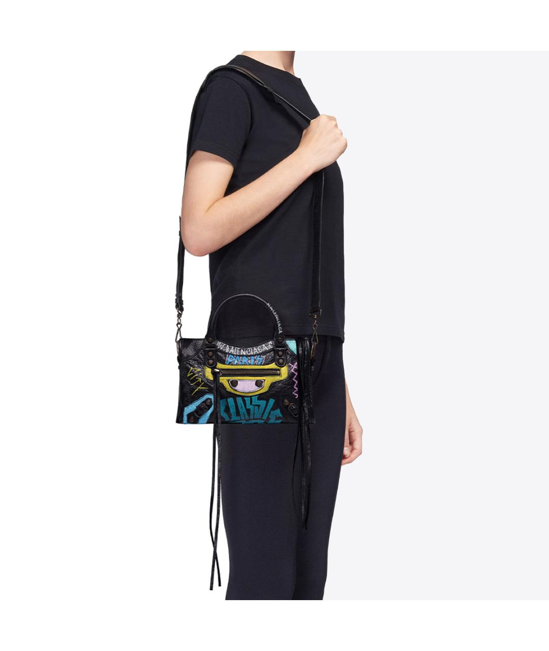 BALENCIAGA Мульти кожаная сумка через плечо, фото 5