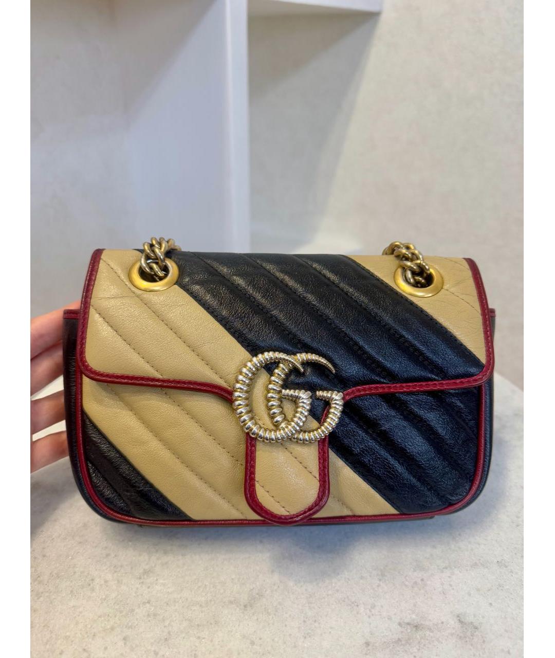 GUCCI Мульти кожаная сумка через плечо, фото 8