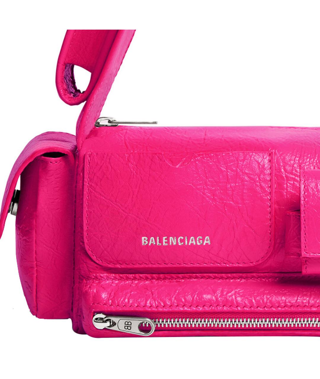 BALENCIAGA Розовая сумка через плечо, фото 4