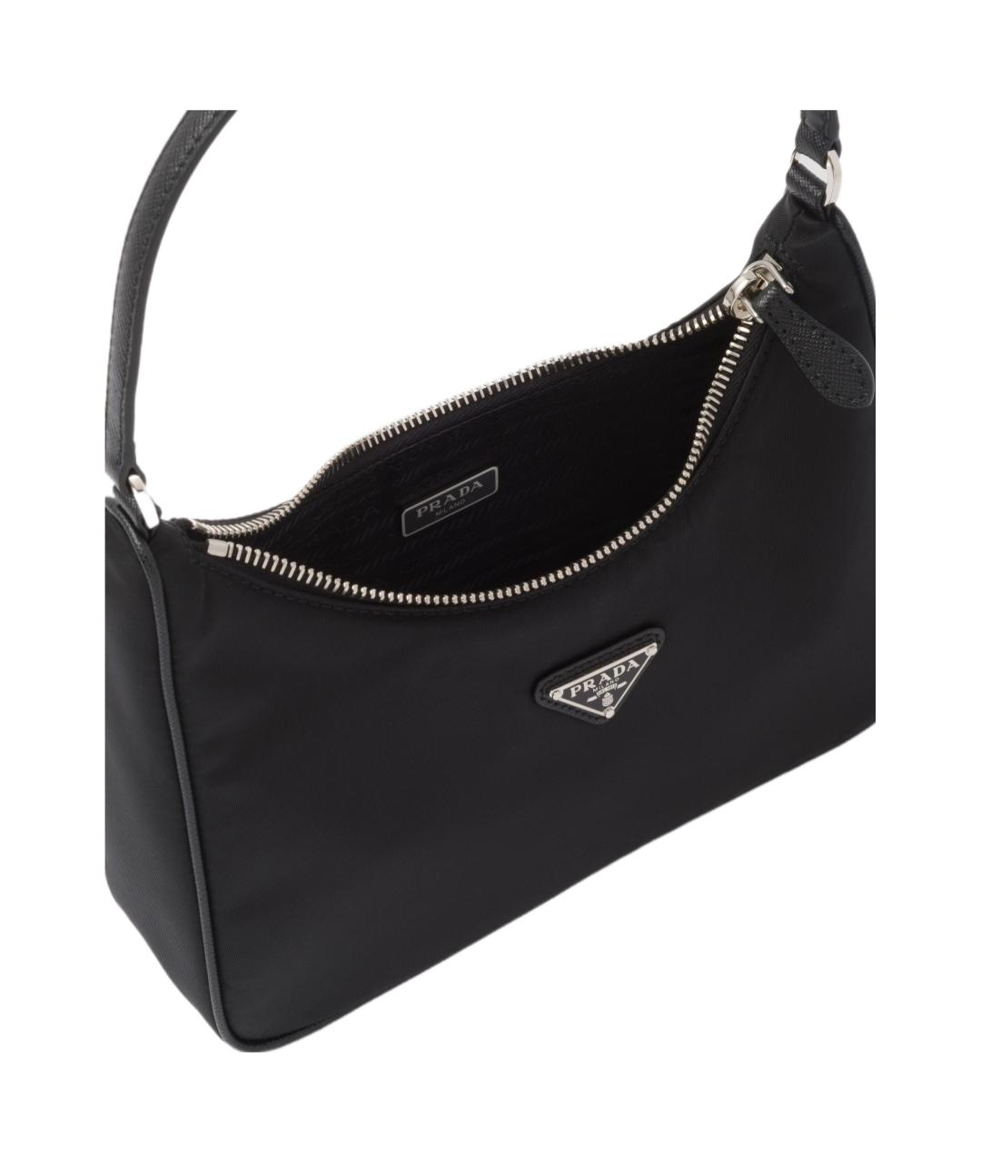 PRADA Черная сумка через плечо, фото 5