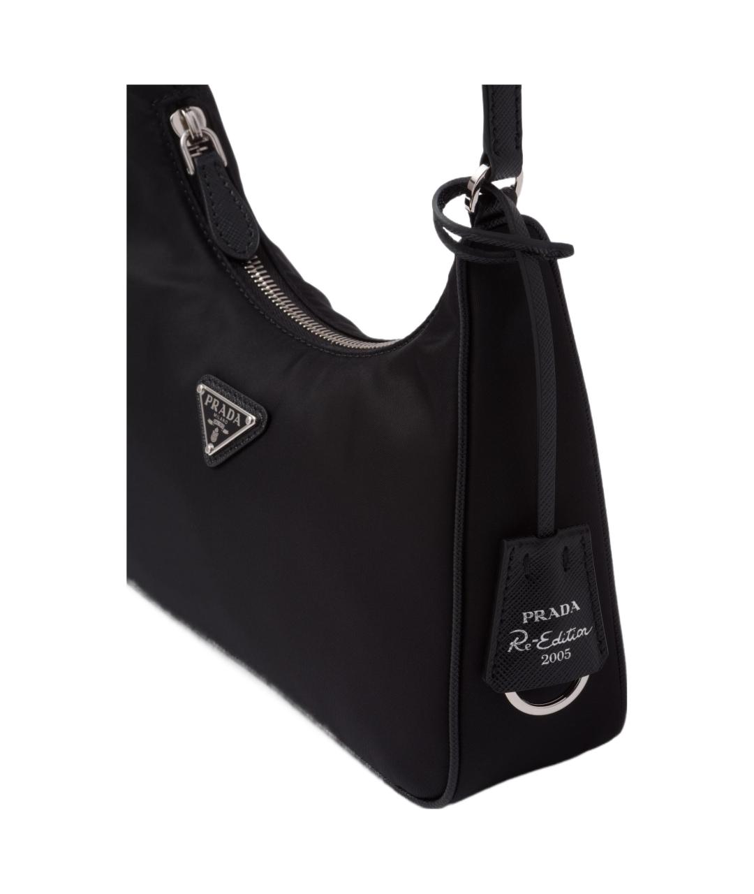 PRADA Черная сумка через плечо, фото 4