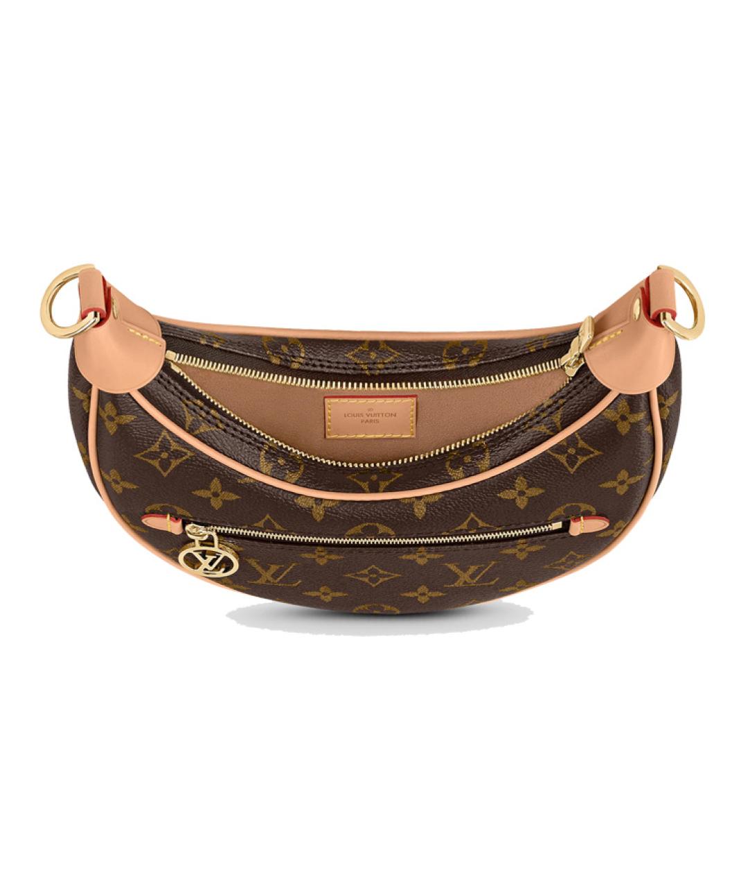 LOUIS VUITTON Коричневая сумка через плечо, фото 3