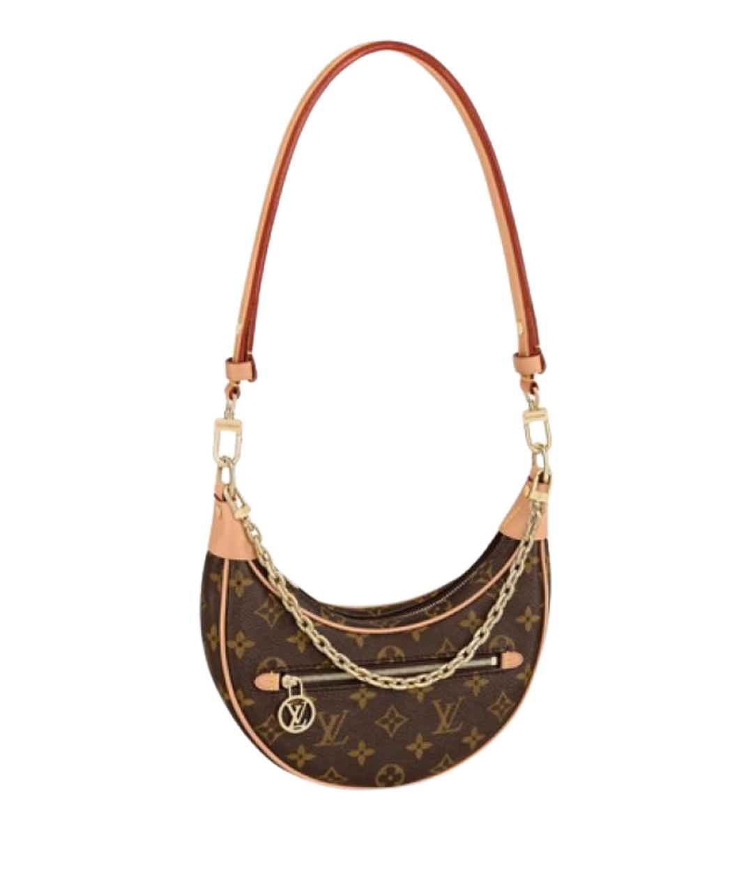 LOUIS VUITTON Коричневая сумка через плечо, фото 1