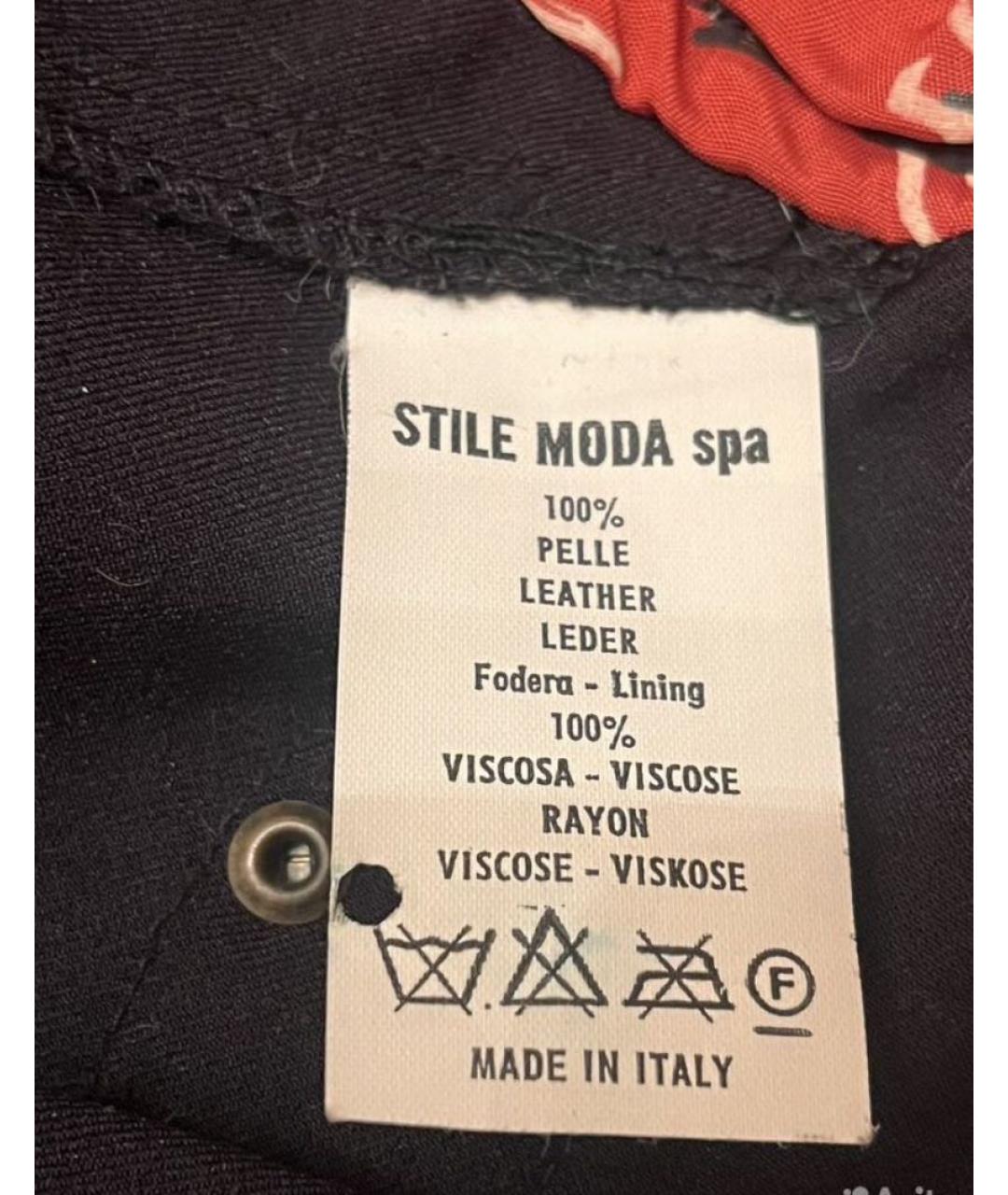 JEAN PAUL GAULTIER Черный кожаный жилет, фото 4