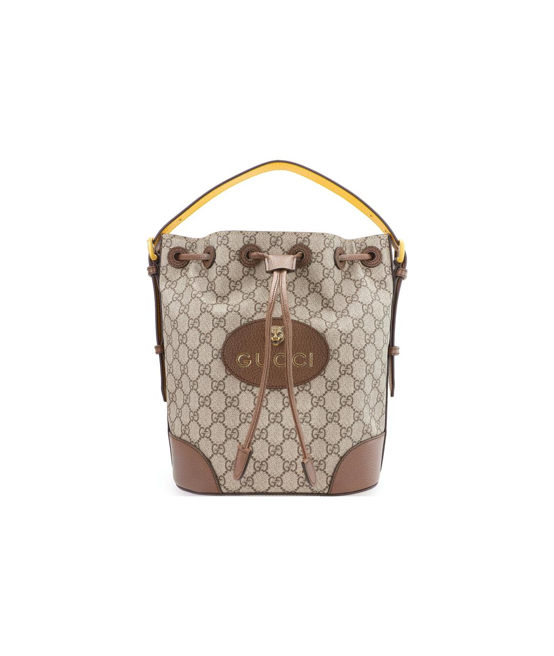 GUCCI Коричневый рюкзак, фото 6