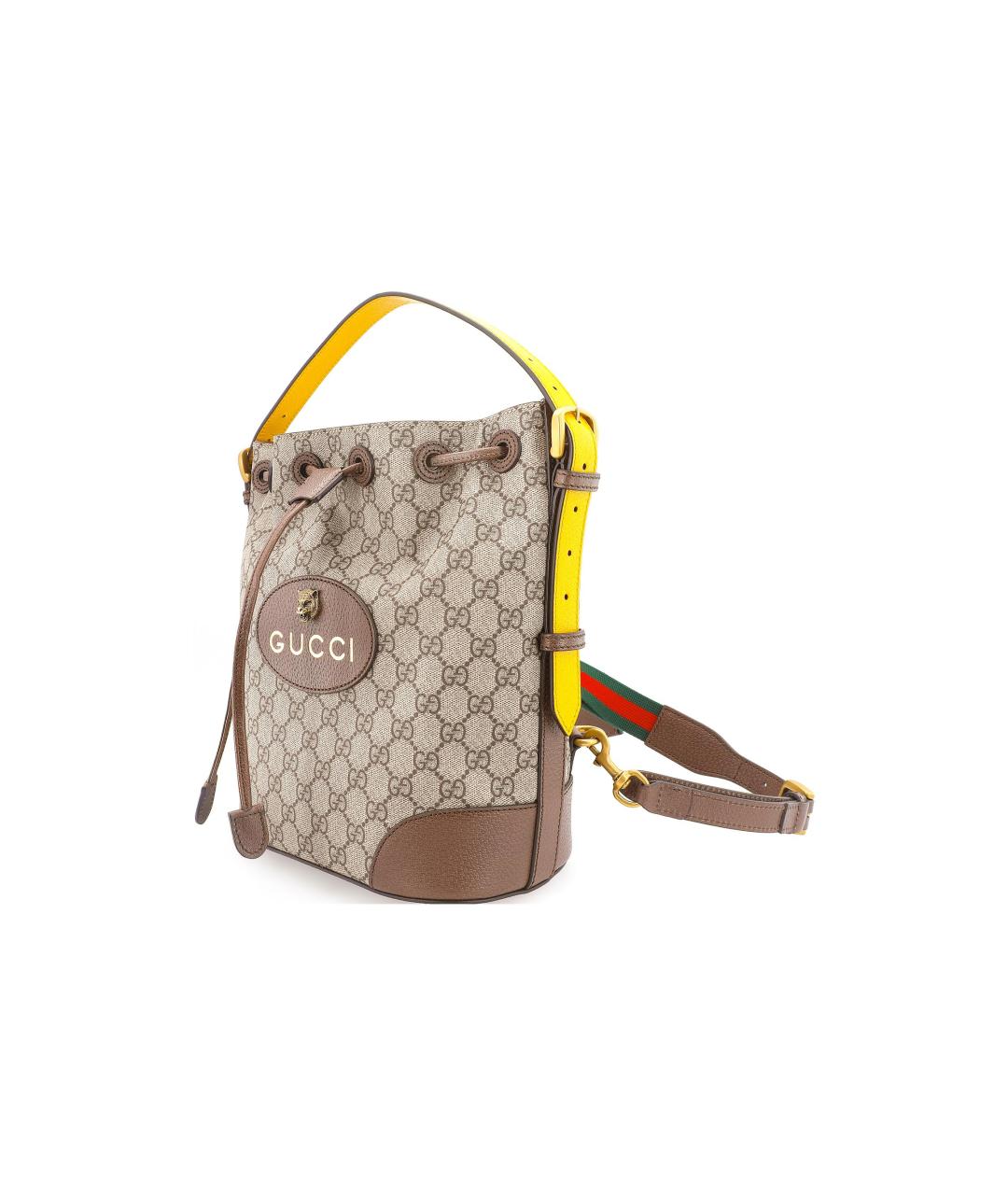 GUCCI Коричневый рюкзак, фото 2