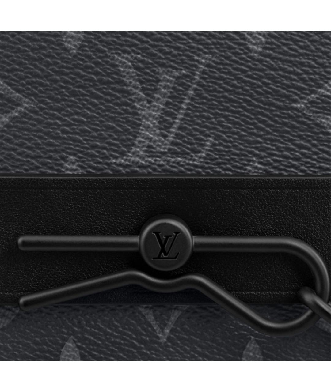 LOUIS VUITTON Черная сумка на плечо, фото 5