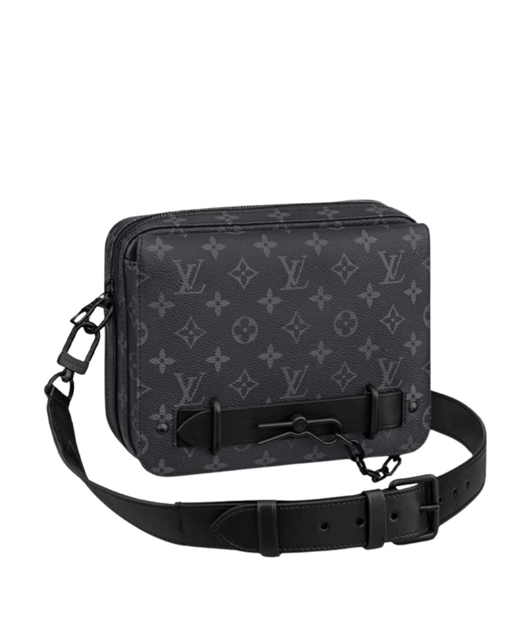 LOUIS VUITTON Черная сумка на плечо, фото 1