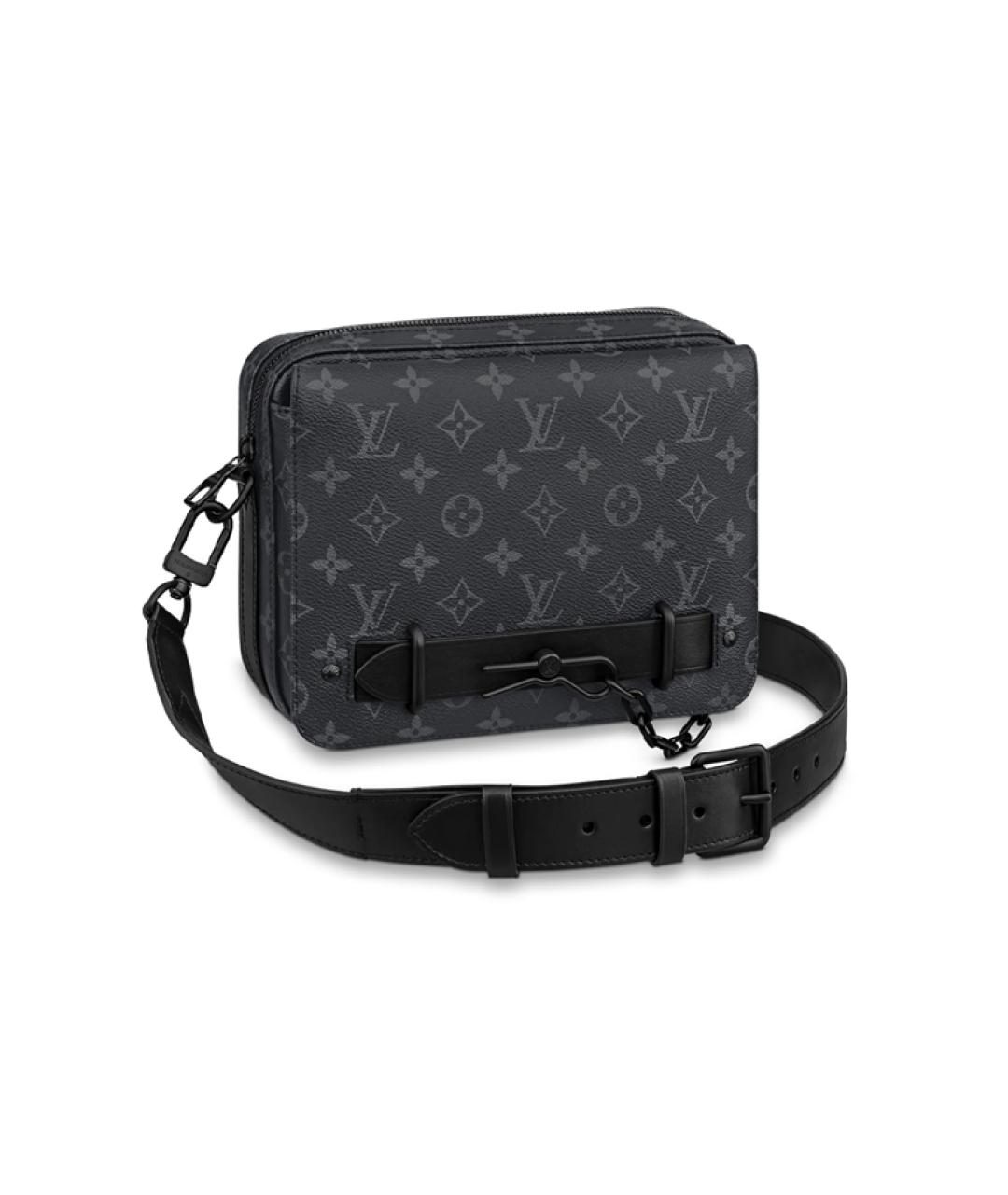 LOUIS VUITTON Черная сумка на плечо, фото 6