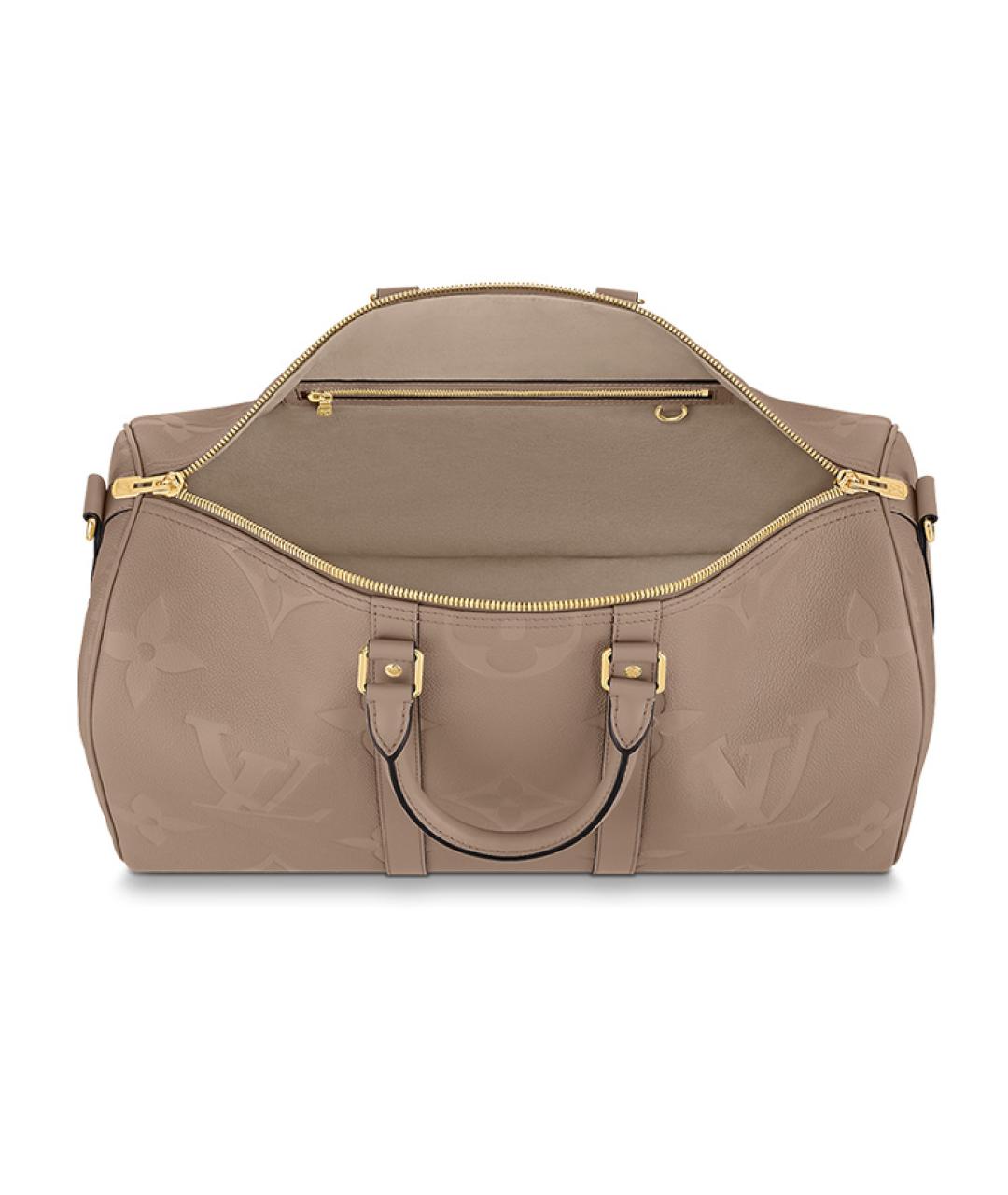 LOUIS VUITTON Коричневая дорожная/спортивная сумка, фото 5