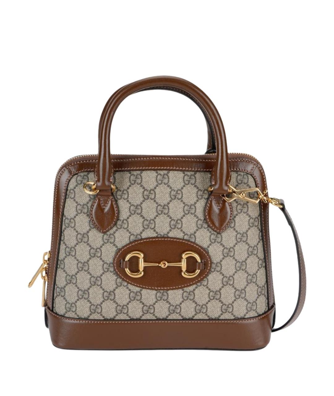 GUCCI Коричневая сумка через плечо, фото 1