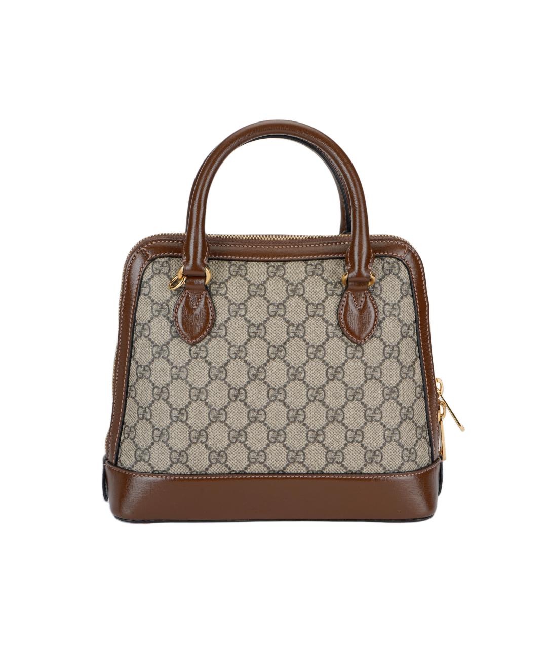 GUCCI Коричневая сумка через плечо, фото 3