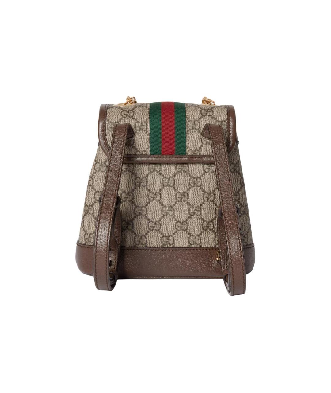 GUCCI Коричневый рюкзак, фото 5