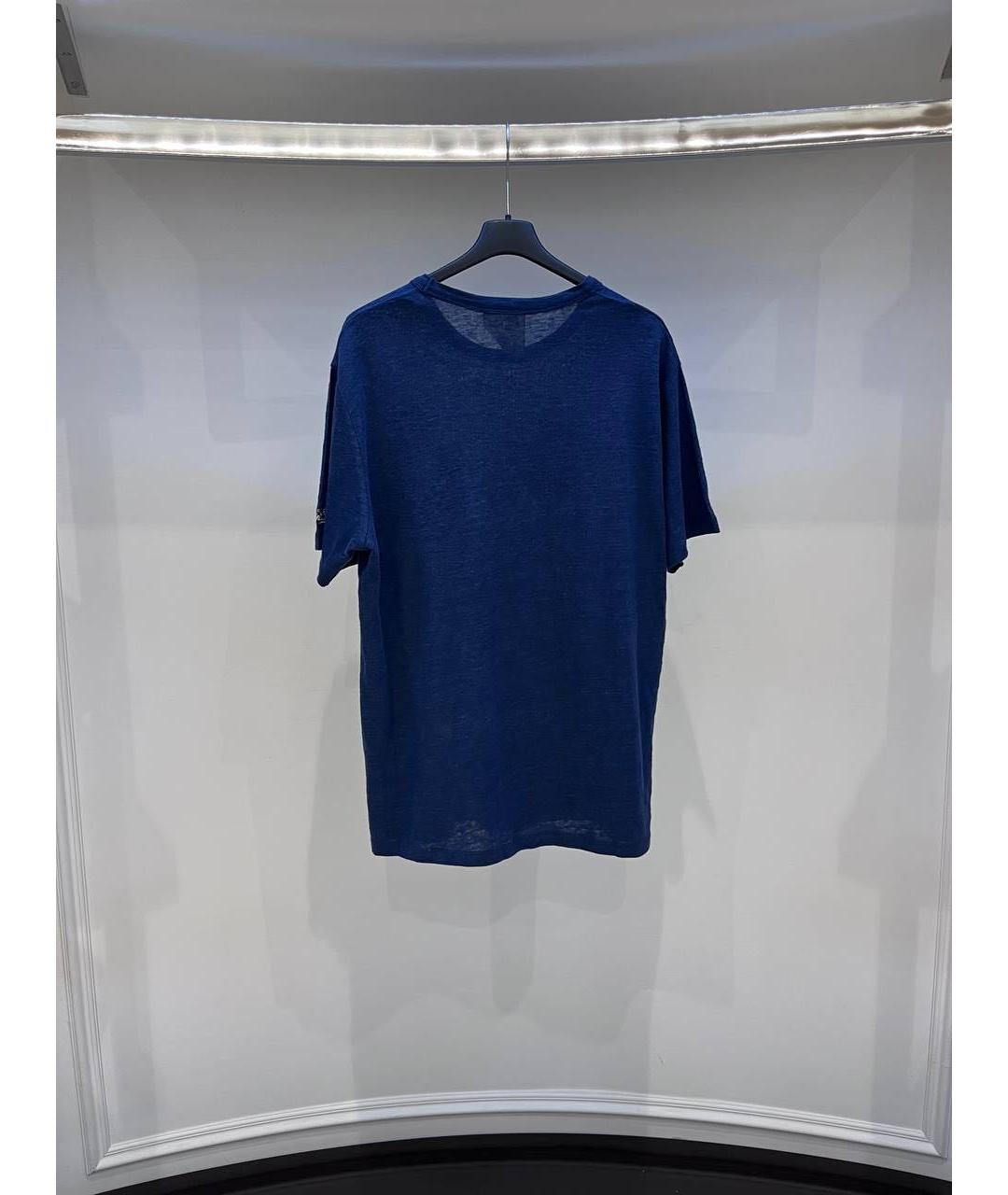 MC2 SAINT BARTH Темно-синяя футболка, фото 2