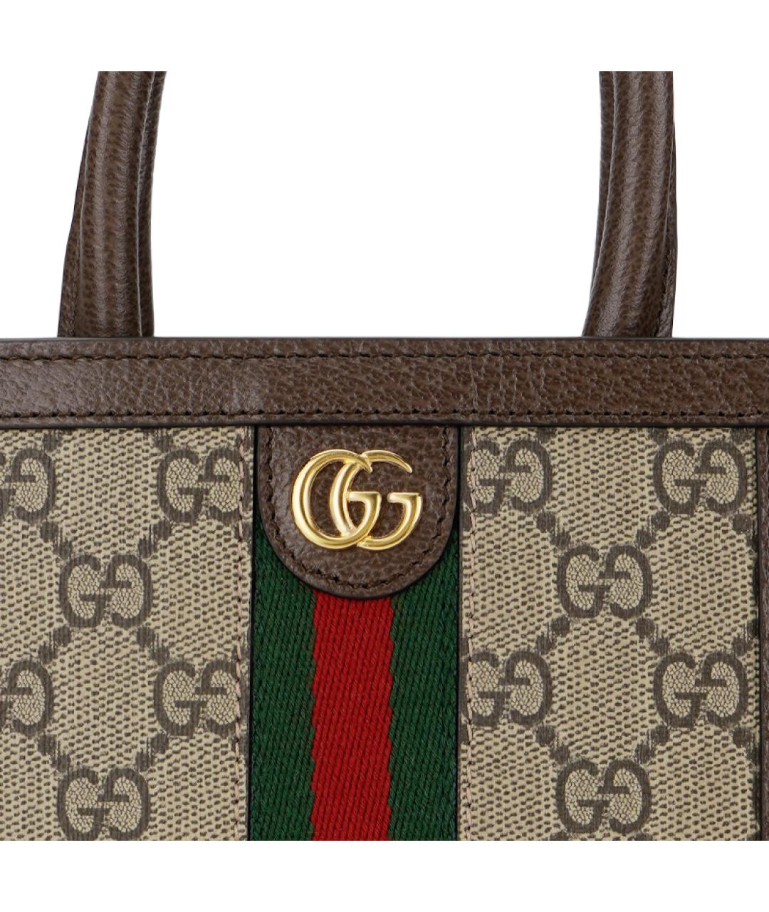 GUCCI Коричневая сумка через плечо, фото 5