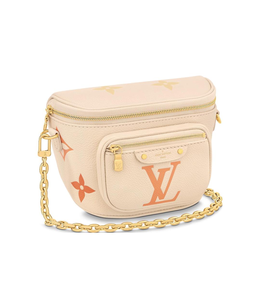 LOUIS VUITTON Бежевая сумка через плечо, фото 2