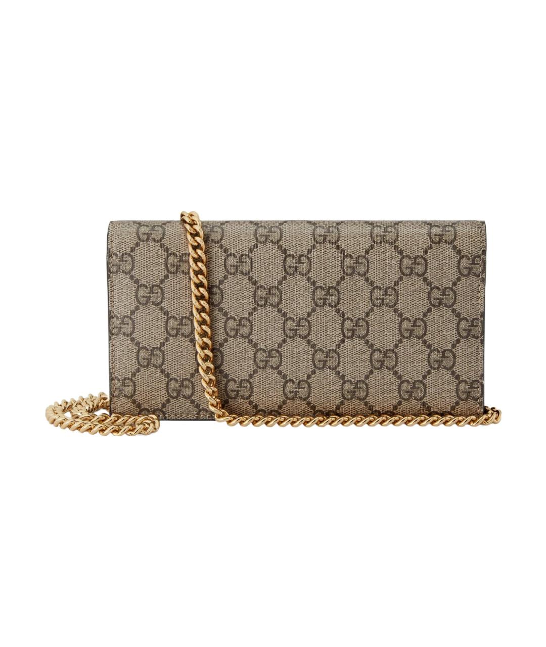 GUCCI Коричневый кошелек, фото 3