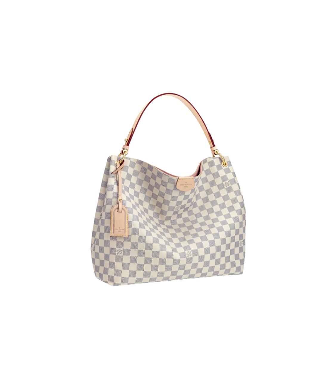 LOUIS VUITTON Бежевая сумка через плечо, фото 6