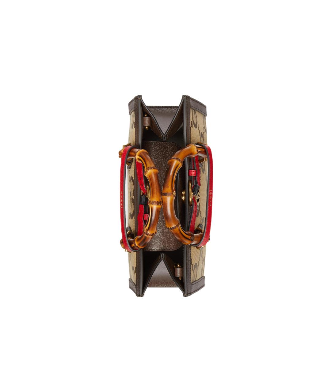 GUCCI Коричневая сумка через плечо, фото 4