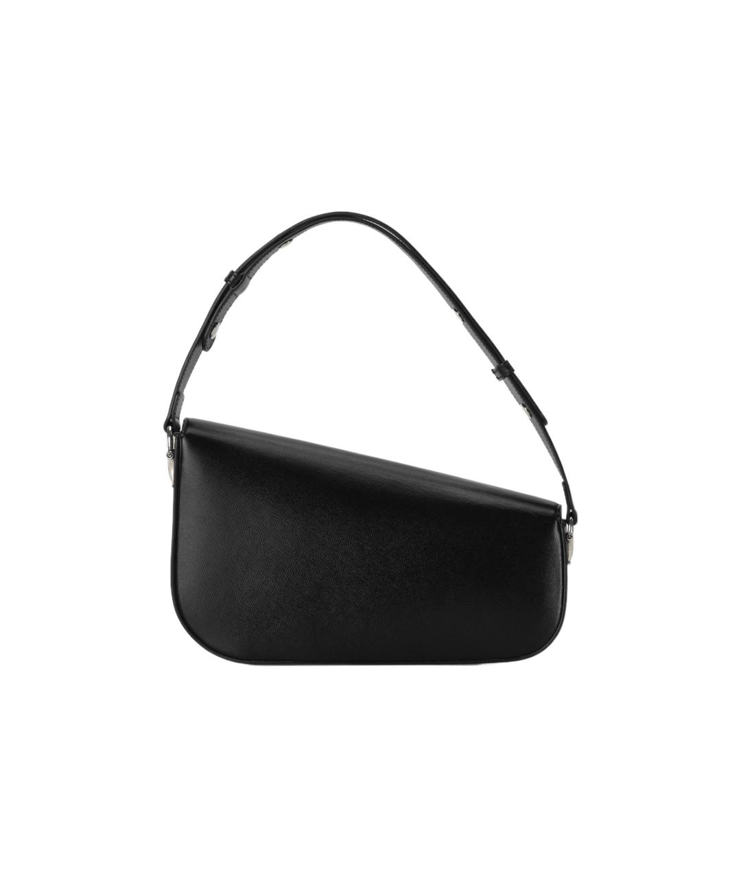 GUCCI Черная кожаная сумка через плечо, фото 3