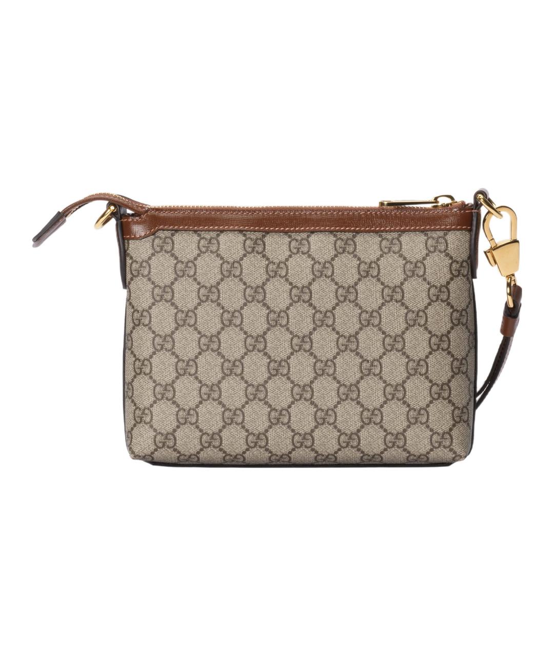 GUCCI Коричневая сумка на плечо, фото 4
