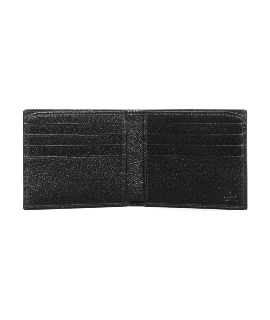 GUCCI Черный кожаный кошелек, фото 5