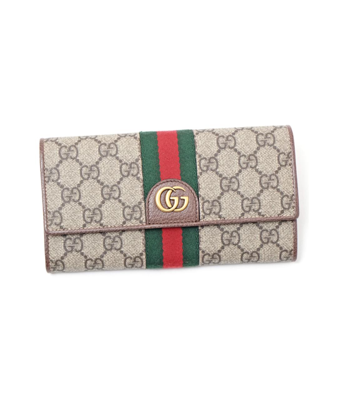 GUCCI Бежевый кошелек, фото 2