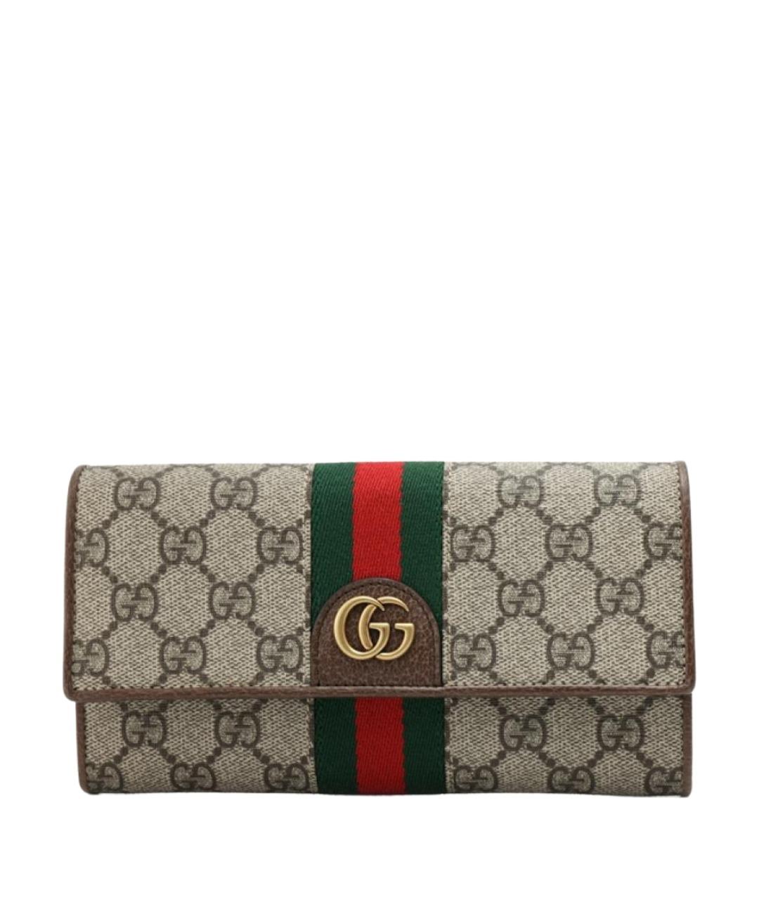 GUCCI Бежевый кошелек, фото 1