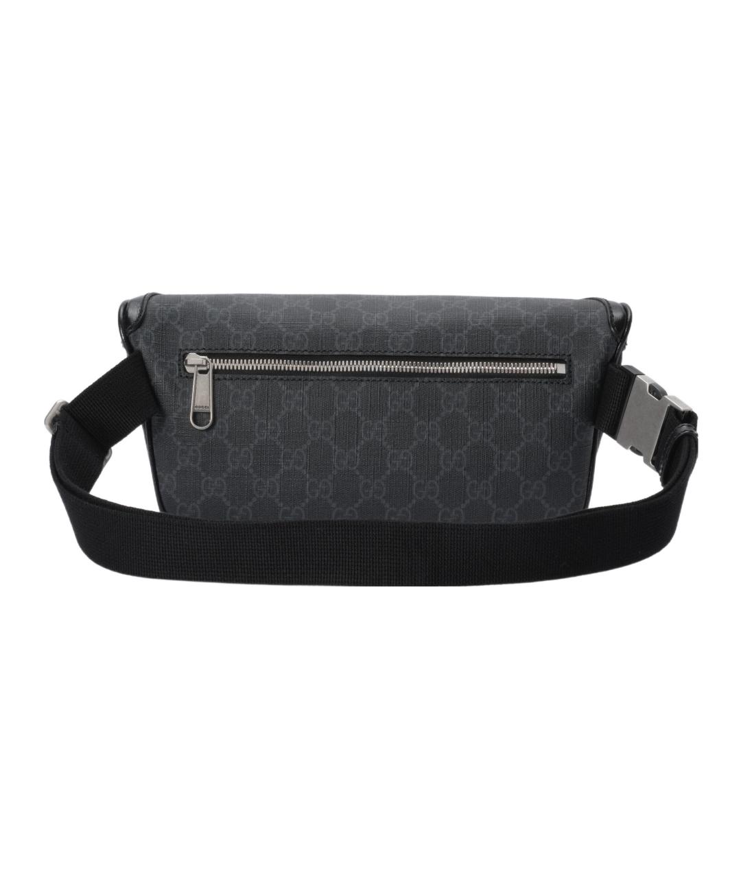 GUCCI Черная поясная сумка, фото 5