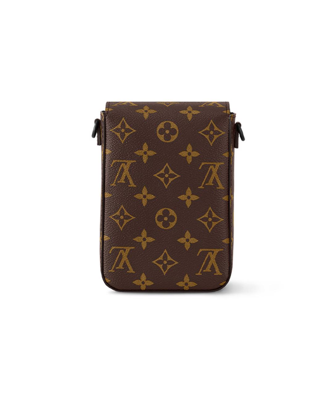 LOUIS VUITTON Коричневая сумка на плечо, фото 3