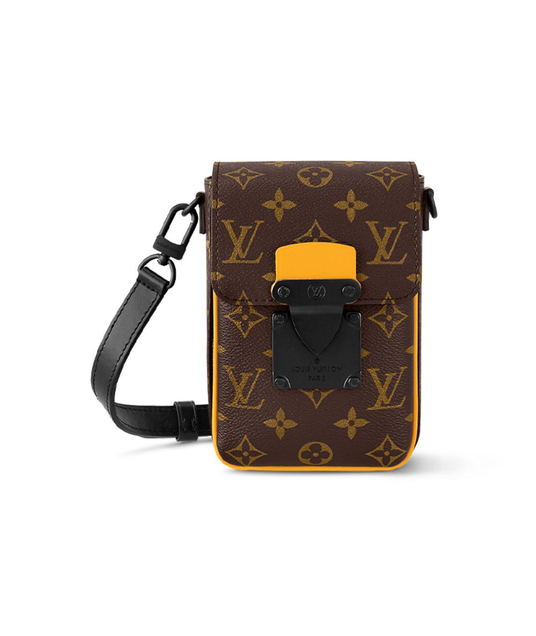 LOUIS VUITTON Коричневая сумка на плечо, фото 6