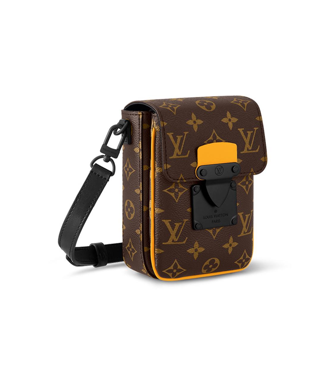 LOUIS VUITTON Коричневая сумка на плечо, фото 2